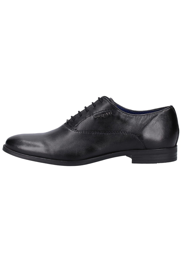 Bugatti Businessschuhe Glattleder Schwarz - surf4shoes