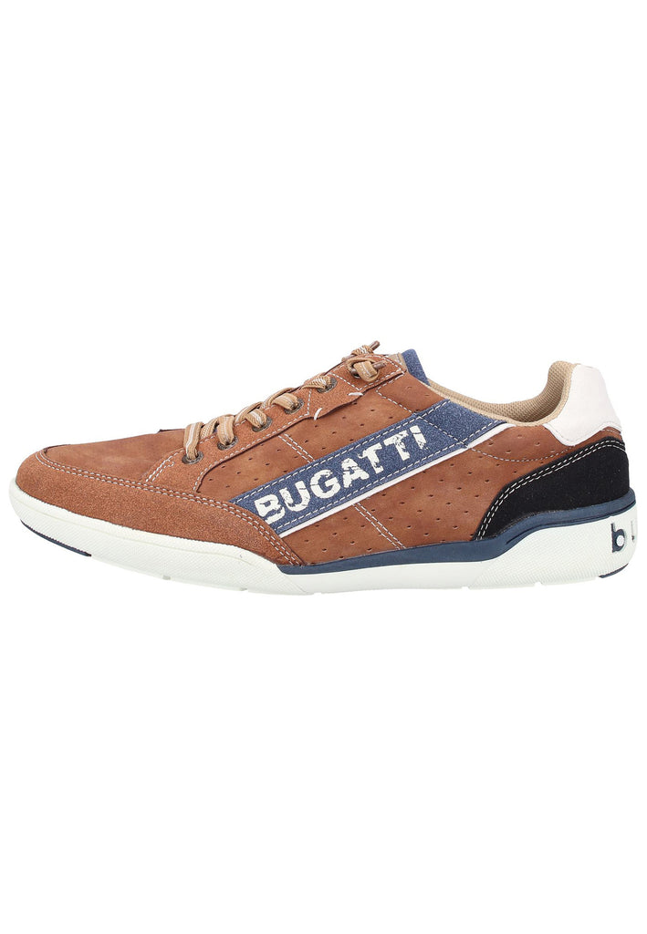 Bugatti Sneaker Lederimitat Cognac - surf4shoes