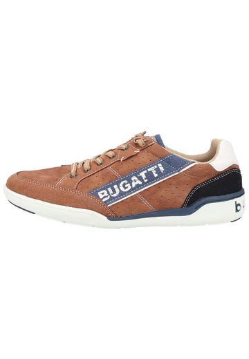 Bugatti Sneaker Lederimitat Cognac - surf4shoes