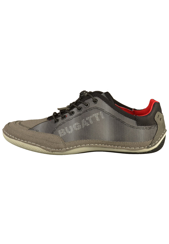 Bugatti Sneaker Lederimitat Dunkelgrau - surf4shoes