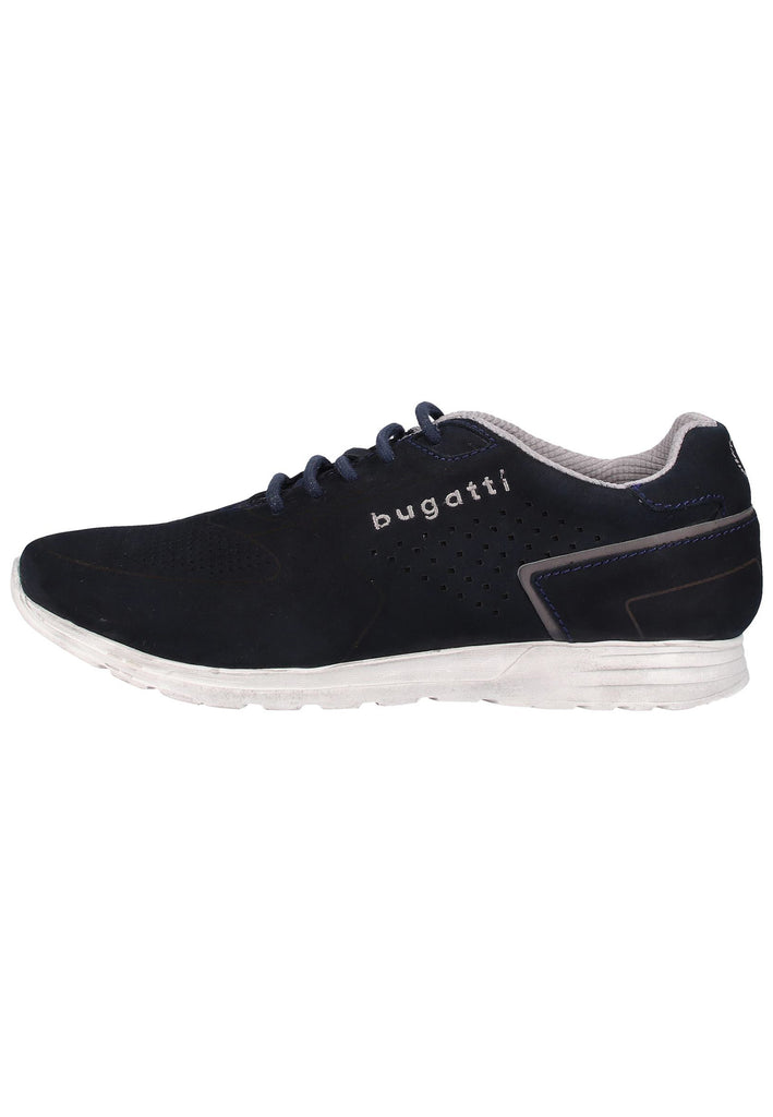Bugatti Sneaker Nubukleder Dunkelblau - surf4shoes