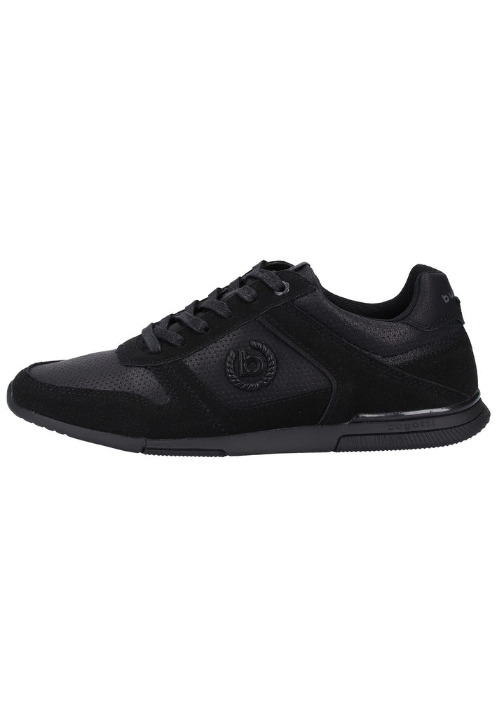 Bugatti Sneaker Lederimitat Schwarz - surf4shoes