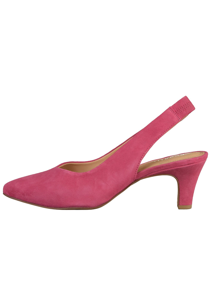 Bugatti Pumps Veloursleder Pink - surf4shoes
