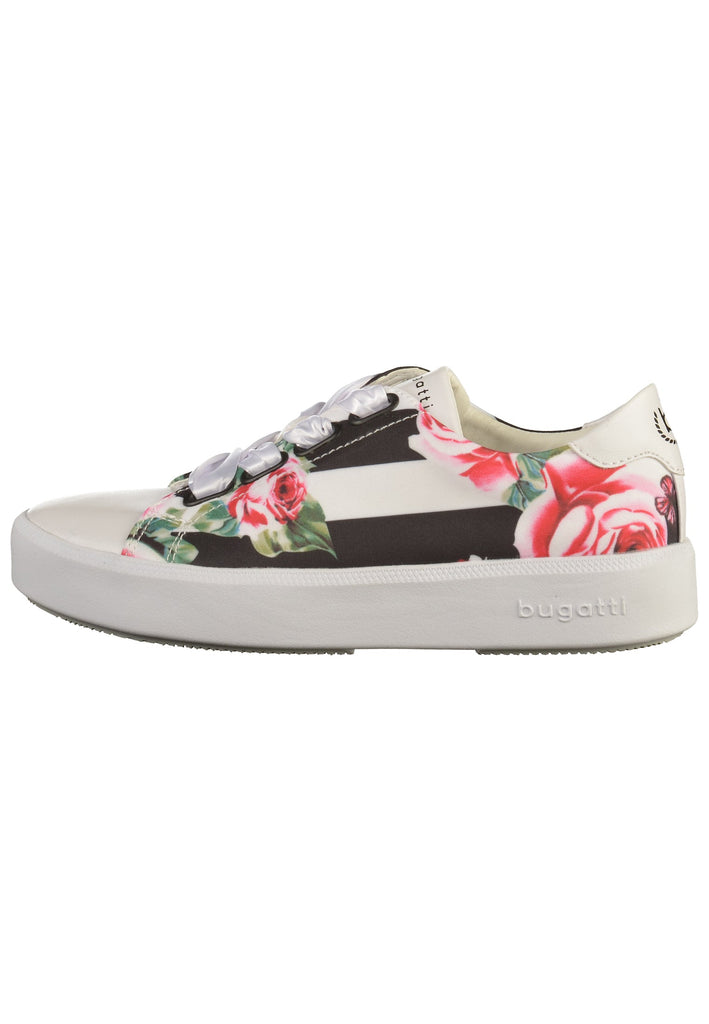Bugatti Sneaker Lederimitat/Textil Weiß - surf4shoes