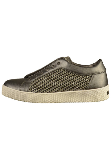 Bugatti Sneaker Lederimitat/Textil Dunkelgrau - surf4shoes