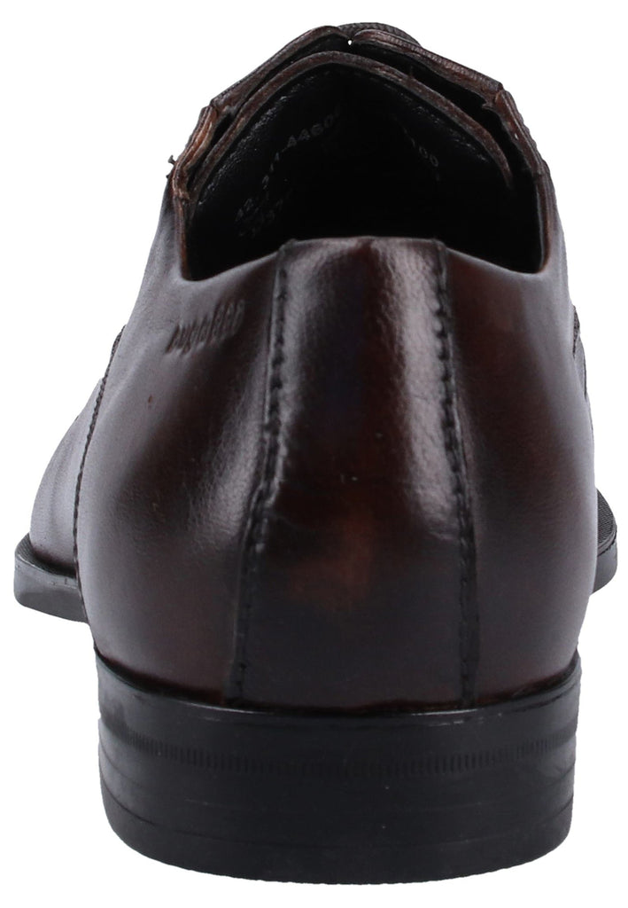 Bugatti Businessschuhe Glattleder Dunkelbraun - surf4shoes