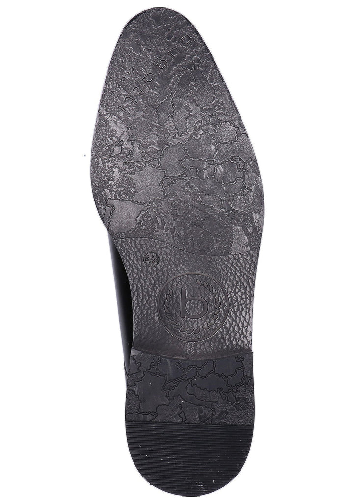 Bugatti Businessschuhe Nappaleder Schwarz - surf4shoes