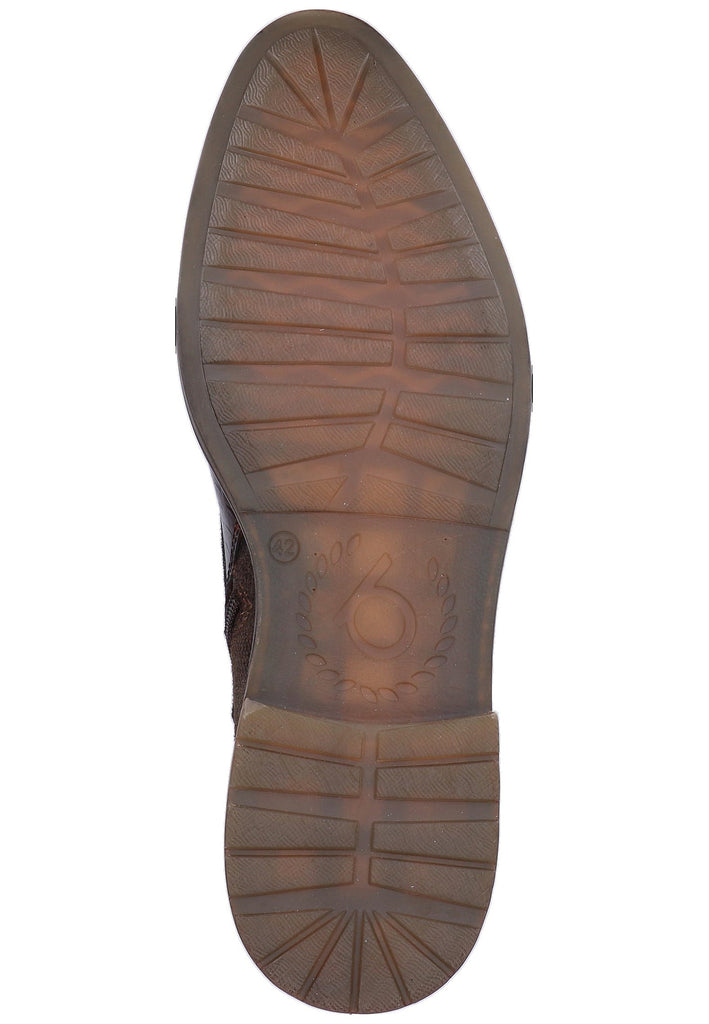 Bugatti Stiefelette Leder Dunkelbraun - surf4shoes