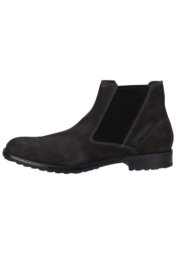 Bugatti Stiefelette Veloursleder/Textil Schwarz - surf4shoes