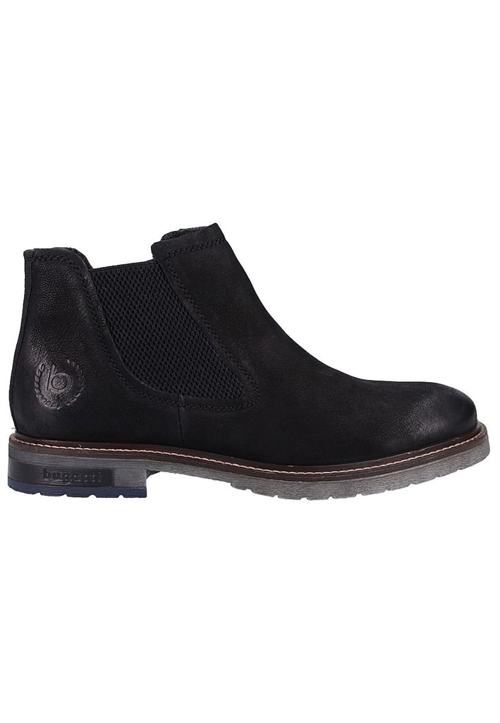 Bugatti Stiefelette Nubukleder Schwarz Warmfutter - surf4shoes