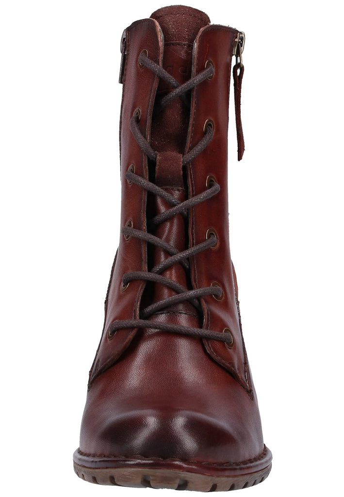 Bugatti Stiefelette Leder Mittelbraun - surf4shoes