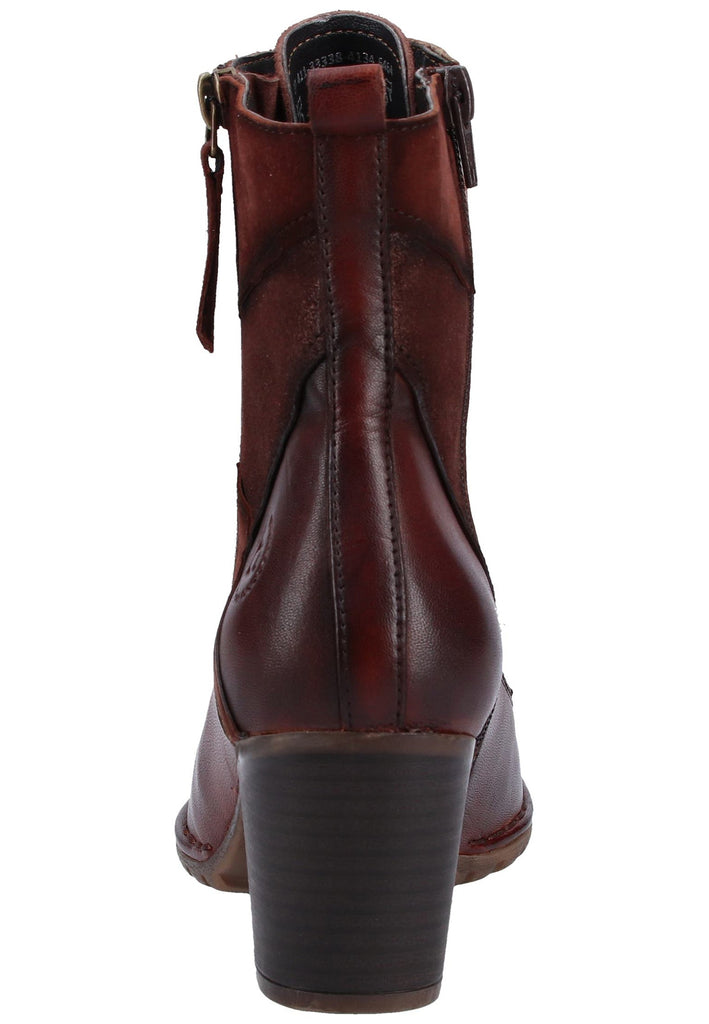 Bugatti Stiefelette Leder Mittelbraun - surf4shoes