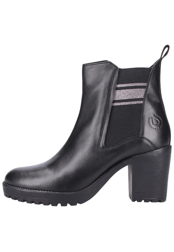 Bugatti Stiefelette Nappaleder Schwarz - surf4shoes
