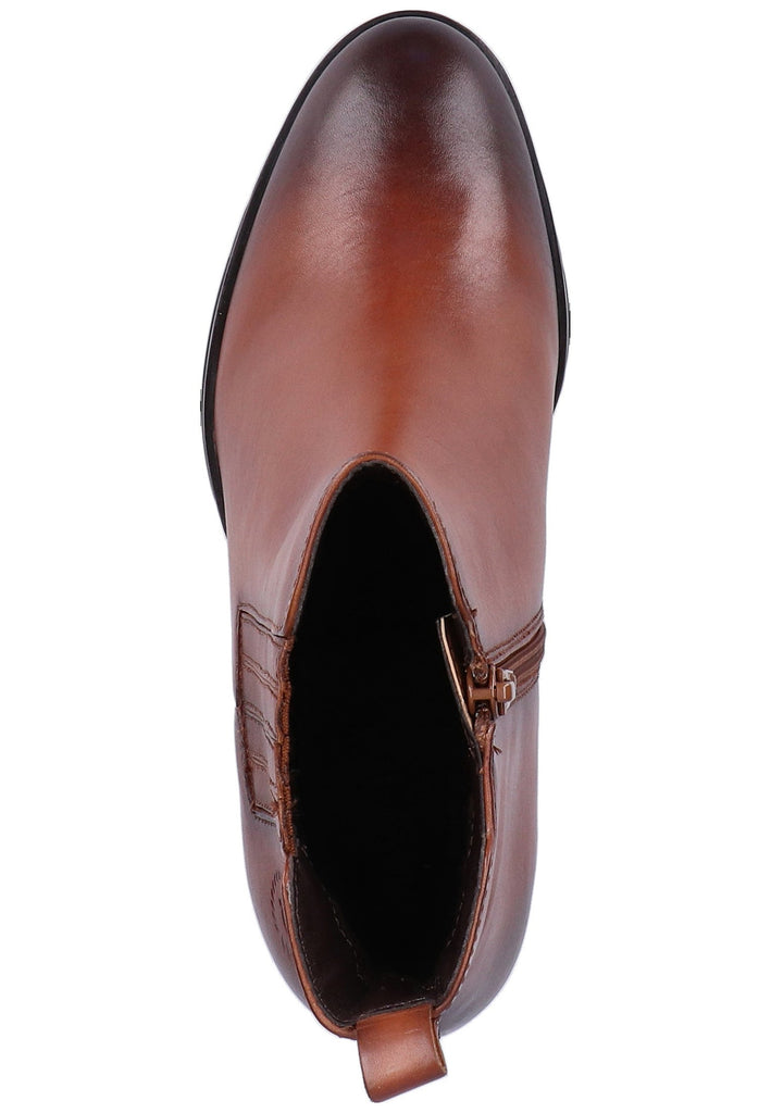 Bugatti Stiefelette Nappaleder Cognac - surf4shoes