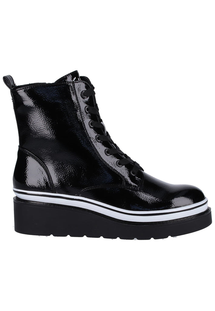 Bugatti Stiefelette Lederimitat Schwarz Warmfutter - surf4shoes