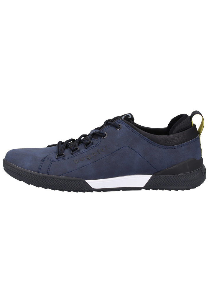 Bugatti Sneaker Lederimitat Dunkelblau - surf4shoes