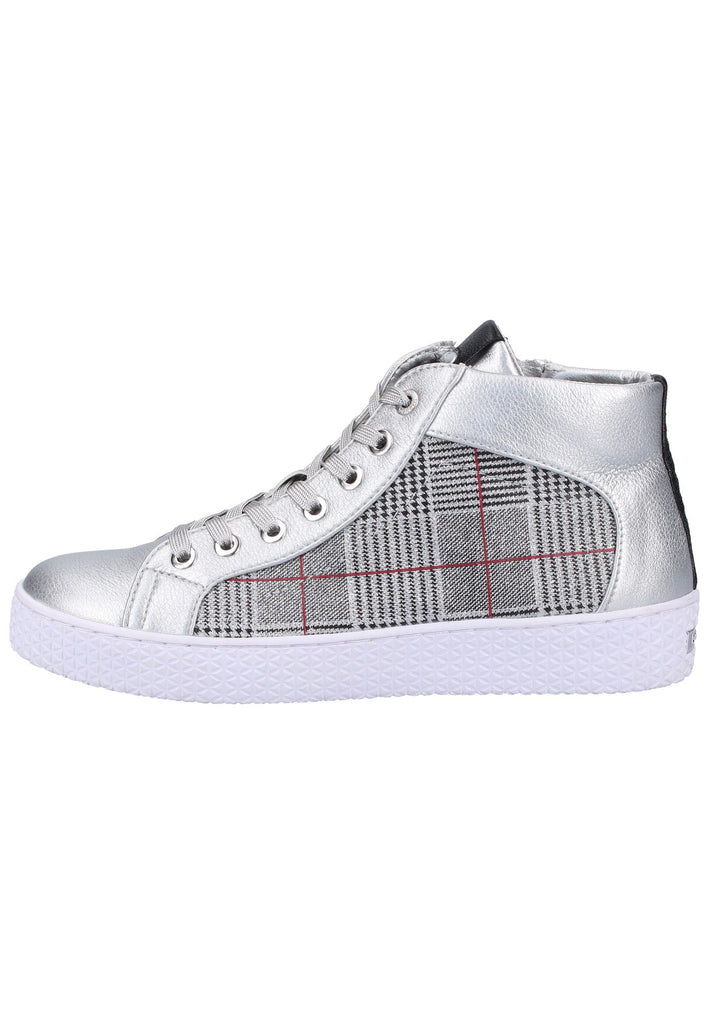 Bugatti Sneaker Lederimitat Silber - surf4shoes