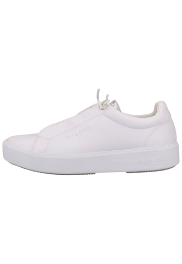 Bugatti Sneaker Lederimitat Weiß/Silber - surf4shoes