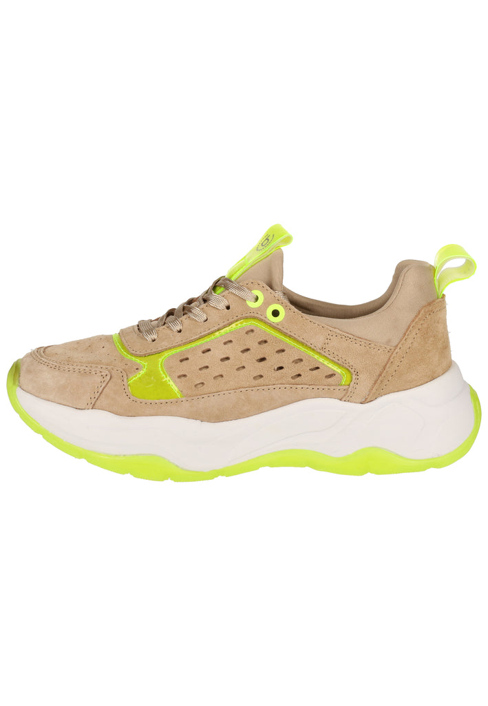 Bugatti Sneaker Leder/Synthetik Beige - surf4shoes
