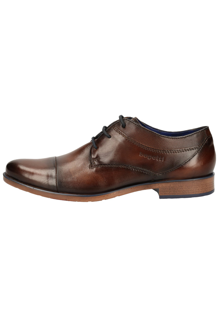 Bugatti Businessschuhe Leder Braun - surf4shoes