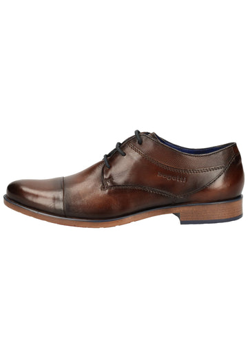 Bugatti Businessschuhe Leder Braun - surf4shoes