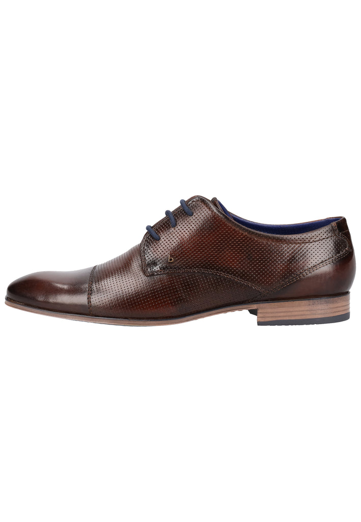 Bugatti Businessschuhe Leder Brown - surf4shoes