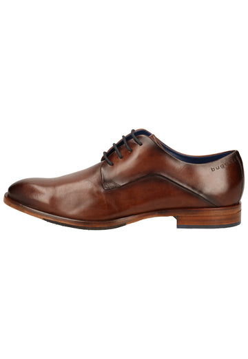 Bugatti Businessschuhe Glattleder Braun - surf4shoes