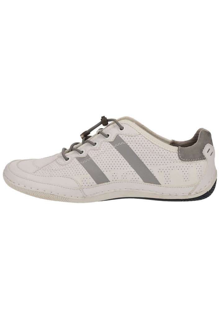 Bugatti Sneaker Lederimitat Weiß - surf4shoes