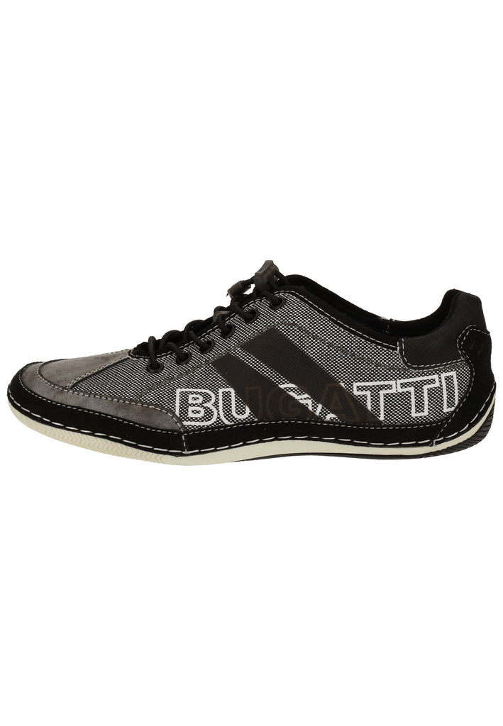 Bugatti Sneaker Leder/Textil Schwarz - surf4shoes