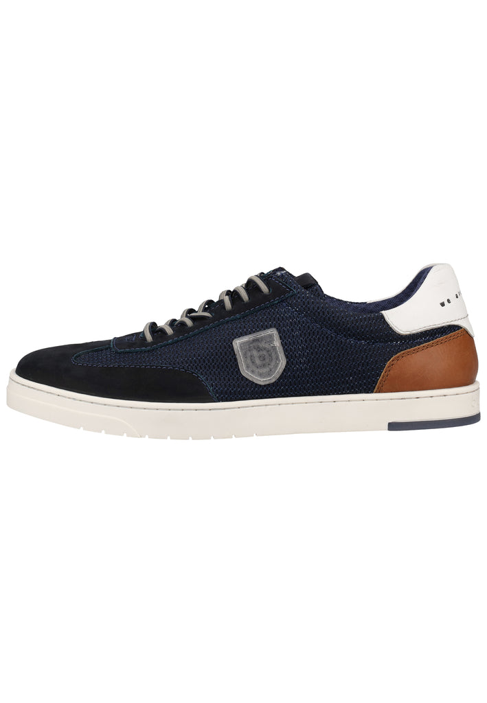 Bugatti Sneaker Nubukleder Dunkelblau - surf4shoes