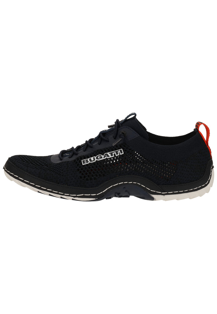 Bugatti Sneaker Lederimitat/Textil Dunkelblau - surf4shoes