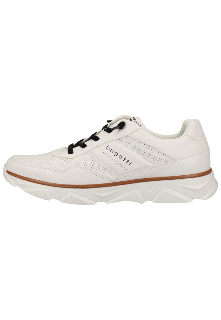 Bugatti Sneaker Leder Weiß - surf4shoes