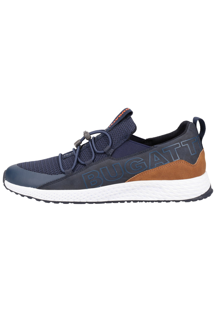 Bugatti Sneaker Leder/Textil Dunkelblau - surf4shoes