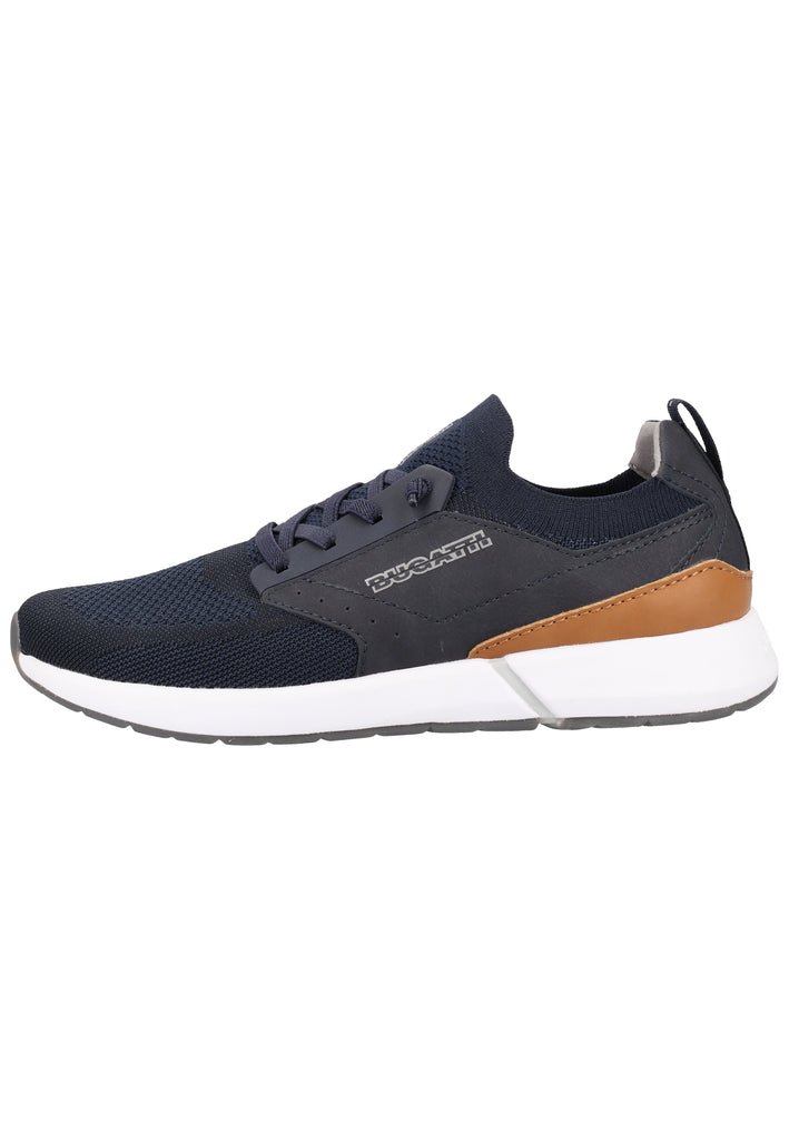 Bugatti Sneaker Lederimitat/Textil Dunkelblau - surf4shoes