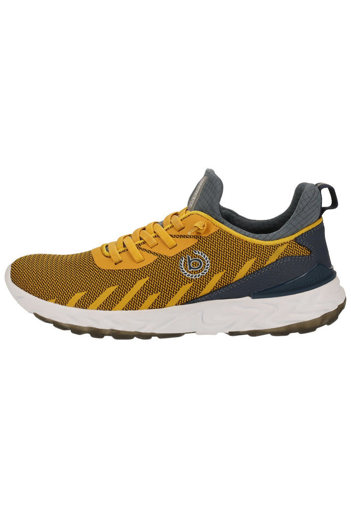 Bugatti Sneaker Lederimitat/Textil Gelb - surf4shoes