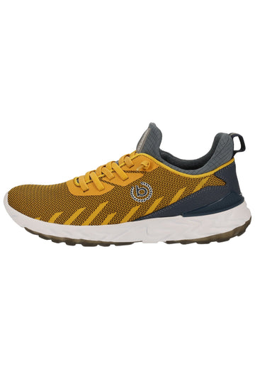 Bugatti Sneaker Lederimitat/Textil Gelb - surf4shoes