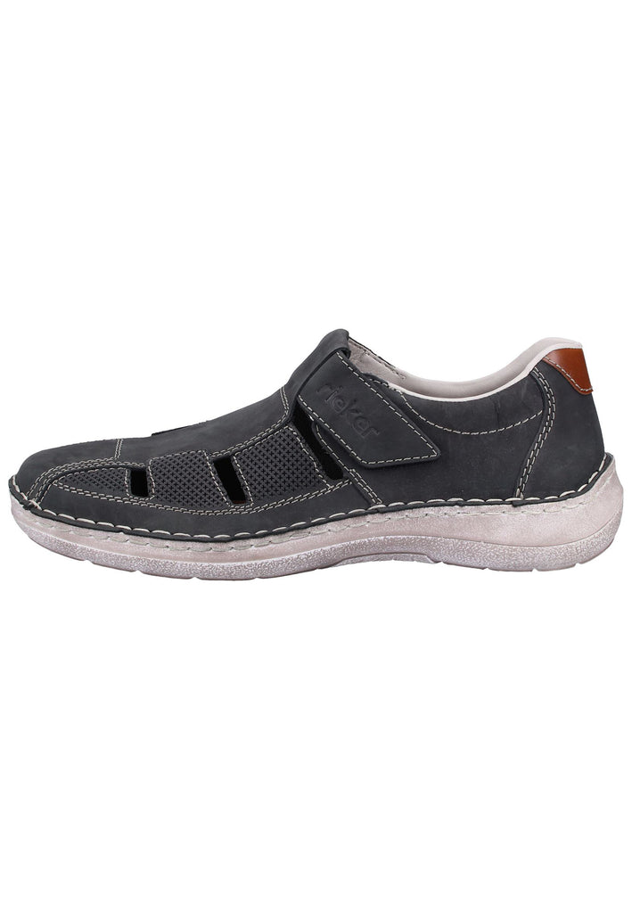 Rieker Halbschuhe Leder Ozean - surf4shoes