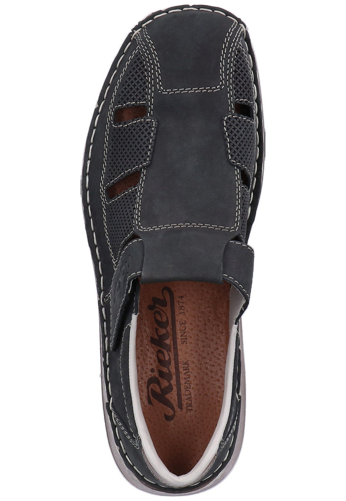 Rieker Halbschuhe Leder Ozean - surf4shoes