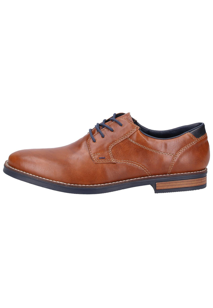 Rieker Halbschuhe Lederimitat Braun - surf4shoes