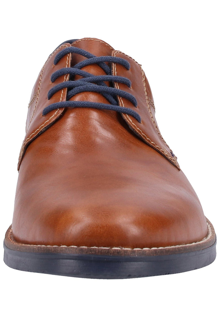 Rieker Halbschuhe Lederimitat Braun - surf4shoes