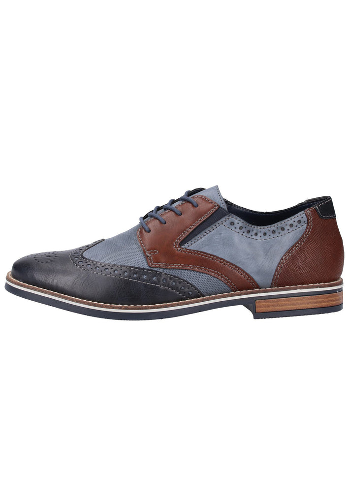 Rieker Halbschuhe Lederimitat Ozean - surf4shoes