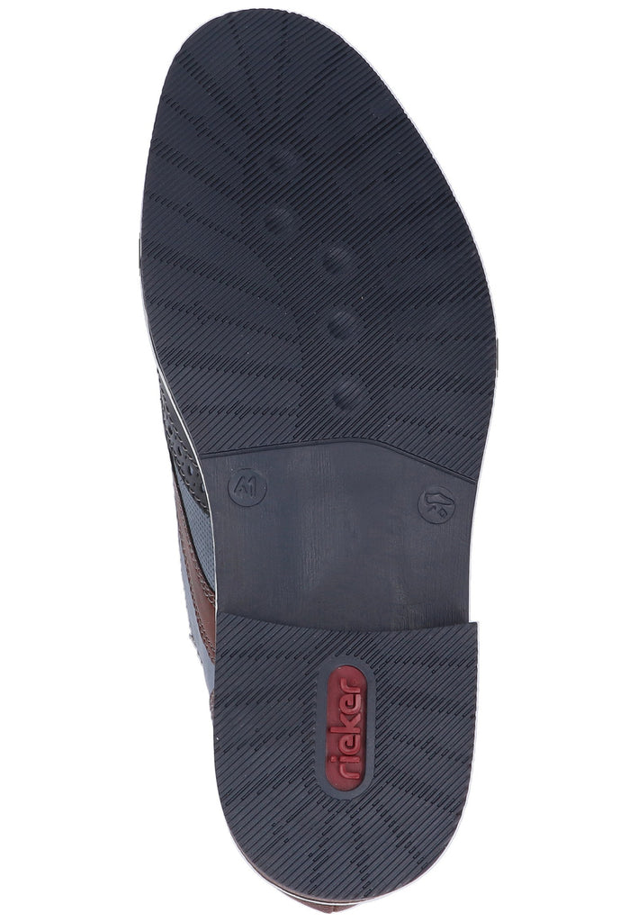Rieker Halbschuhe Lederimitat Ozean - surf4shoes
