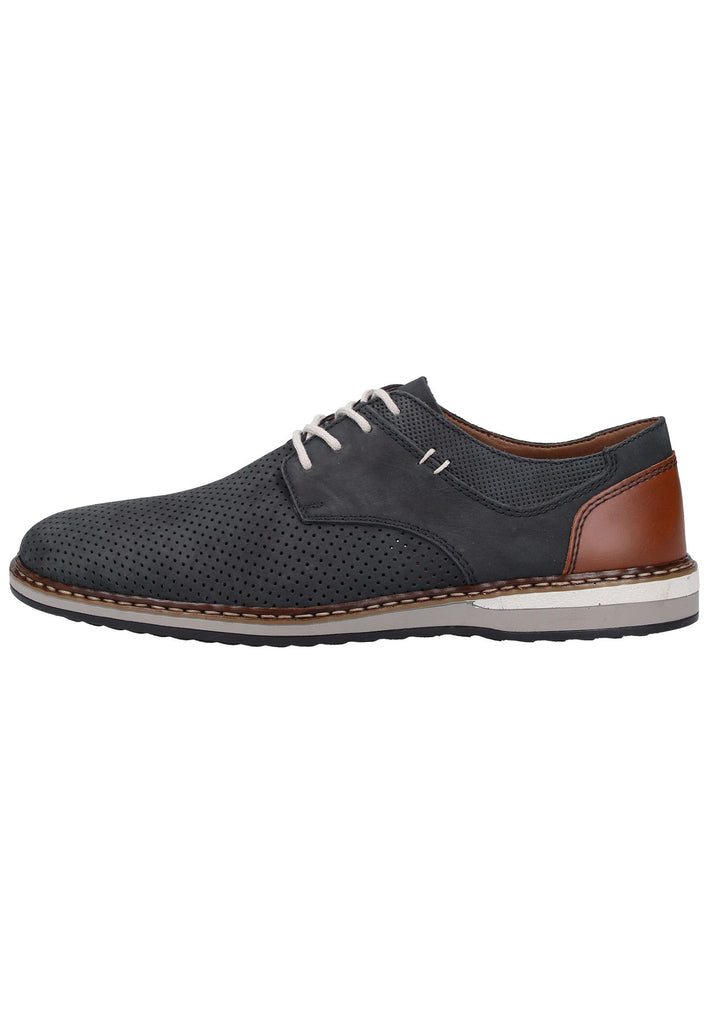 Rieker Halbschuhe Leder Ozean - surf4shoes