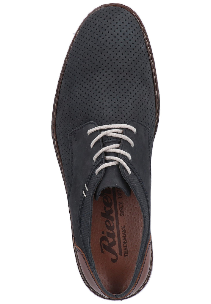 Rieker Halbschuhe Leder Ozean - surf4shoes