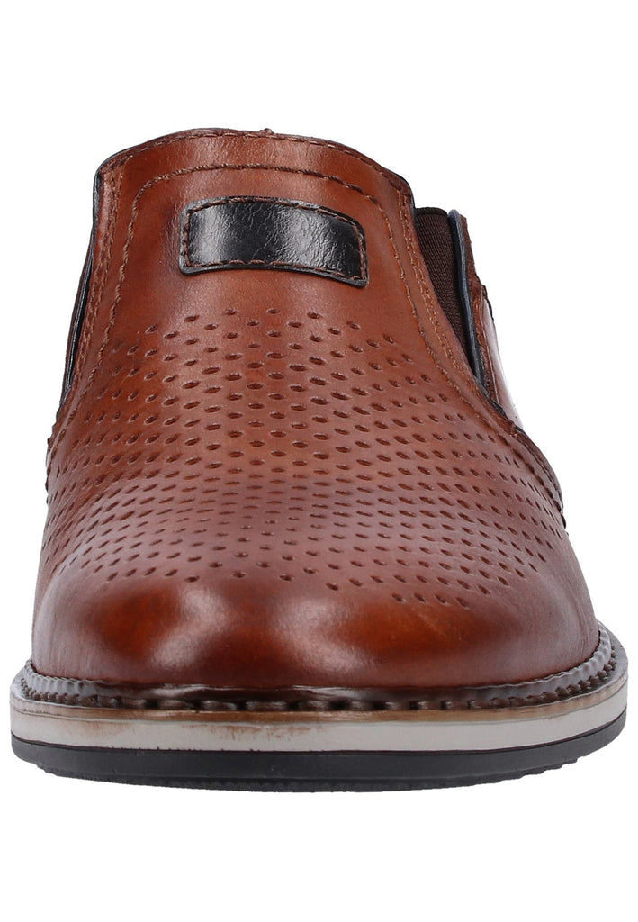 Rieker Halbschuhe Glattleder Nut - surf4shoes