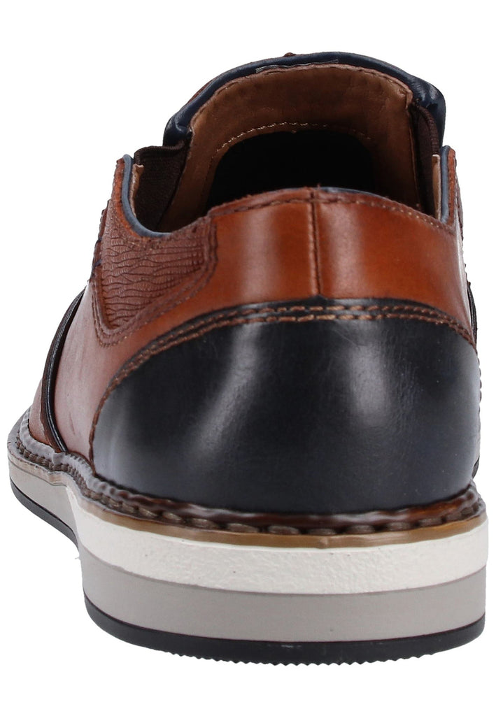 Rieker Halbschuhe Glattleder Nut - surf4shoes