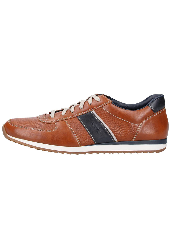 Rieker Sneaker Lederimitat Nuss - surf4shoes