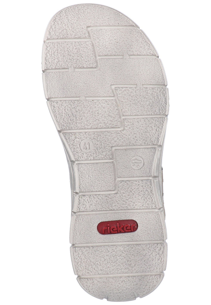 Rieker Sandalen Lederimitat Braun/Schwarz - surf4shoes