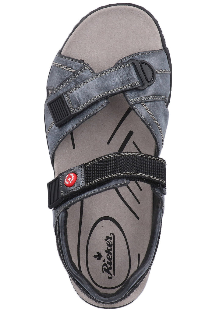 Rieker Sandalen Lederimitat Ozean - surf4shoes