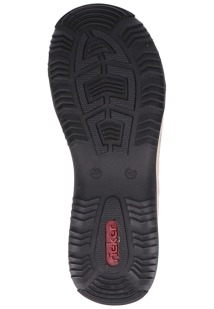 Rieker Sandalen Glattleder Wine - surf4shoes